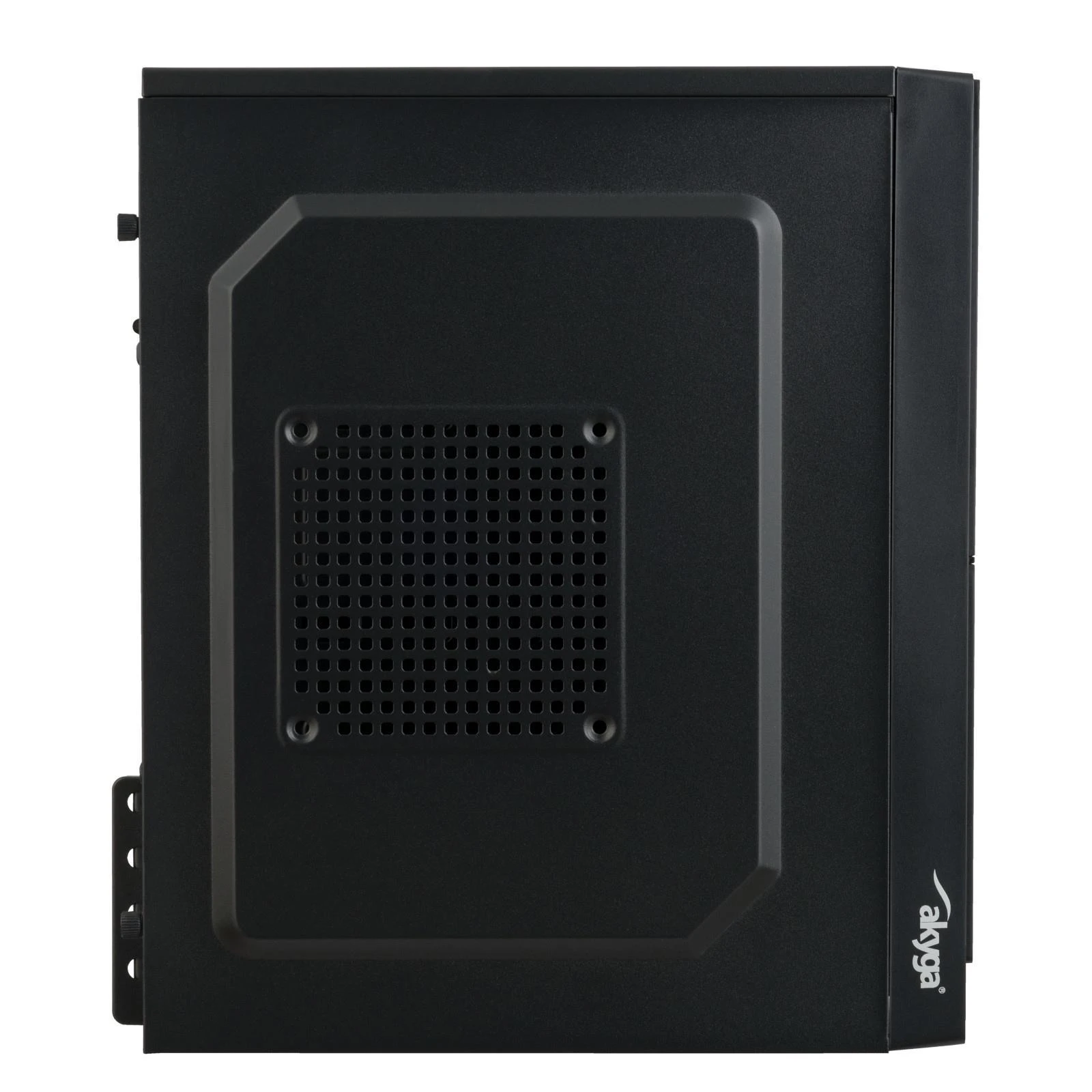 AKYGA Micro ATX Case AK36BK 1x USB 3.0 juodas w/o PSU