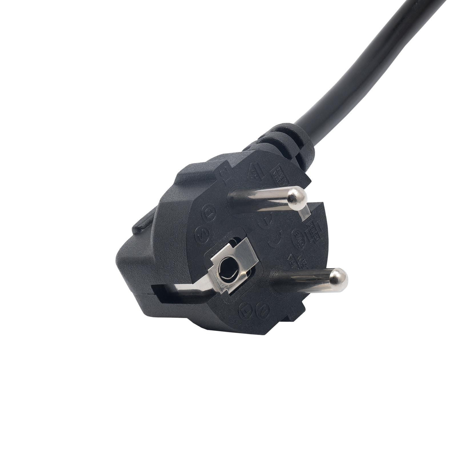 Akyga maitinimo laidas Nešiojamojo kompiuterio maitinimo laidas 1m dobilas IEC C5 250V / 50Hz (AK-NB-08A)