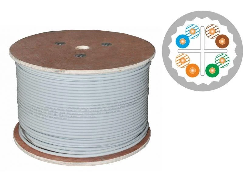 Alantec A-LAN -UTP kabelis kat.6A LSOH 4x2x23AWG 500m B2ca