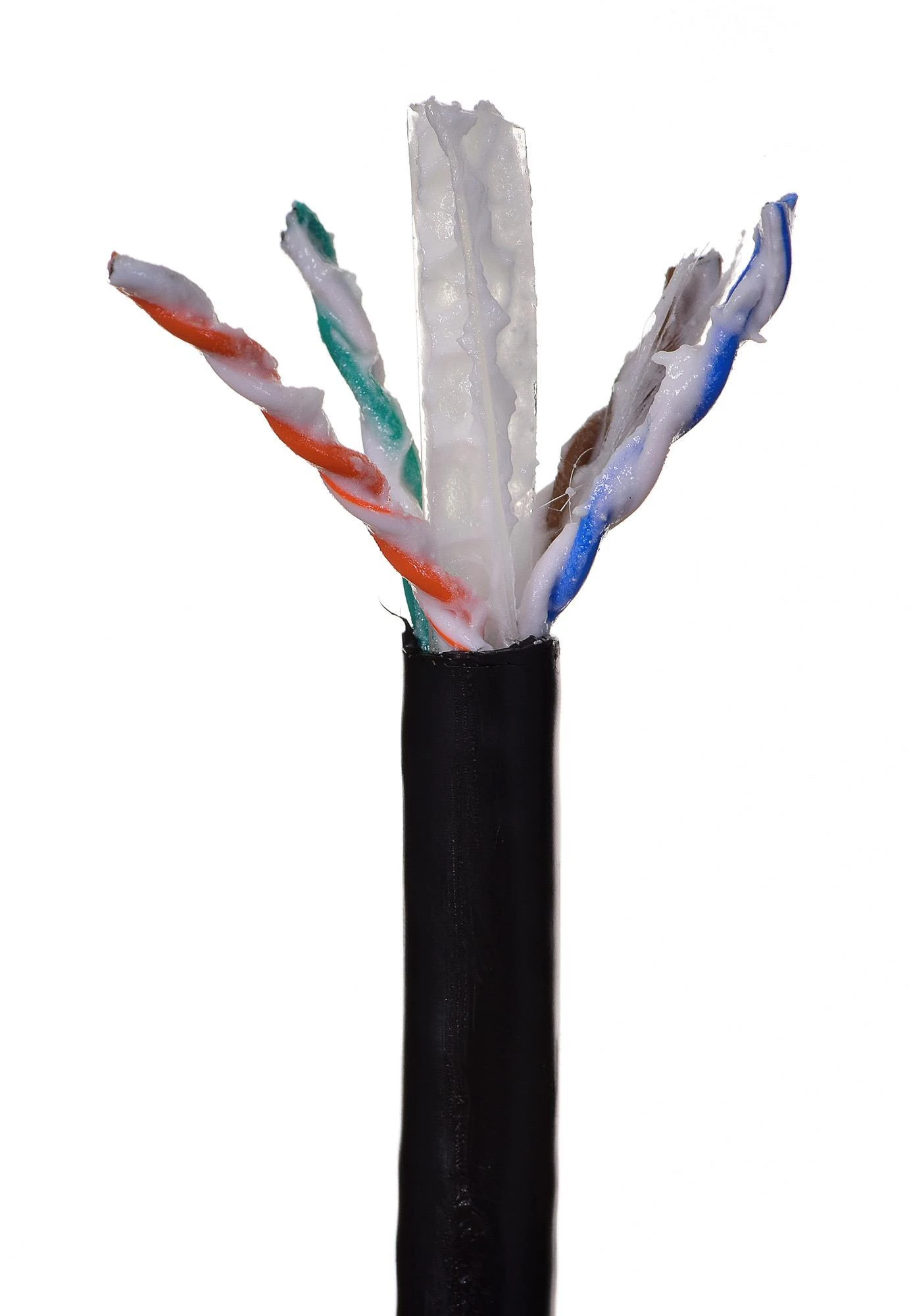 Tinklo Kabelis - Alantec KIU6 305m Cat6 U/UTP Juodas