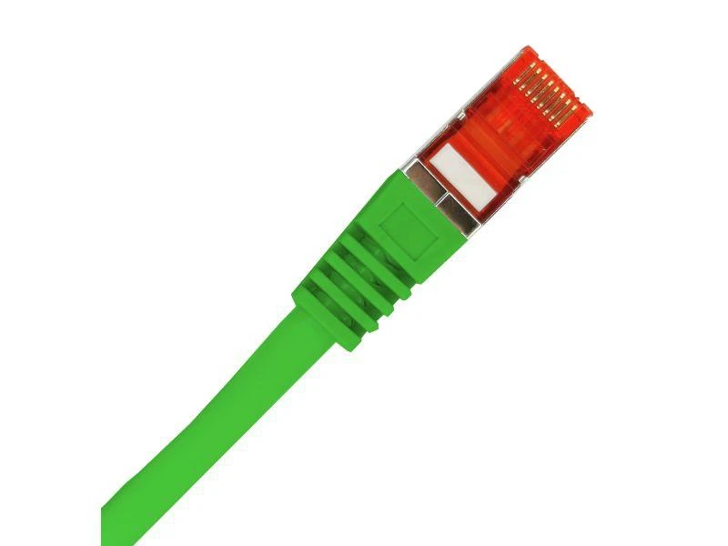 Patch-cord F/UTP kat.6 PVC 5.0m žalia ALANTEC