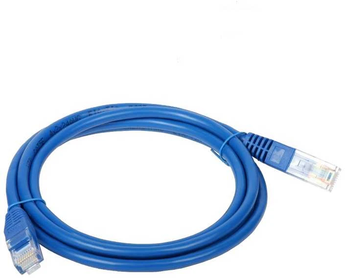 Jungiamasis laidas U/UTP kat.5e PVC 3.0m mėlyna ALANTEC