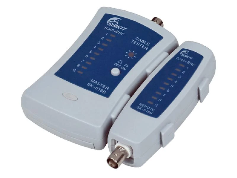 Alantec NI007 network cable tester PoE tester Mėlyna, Pilkas