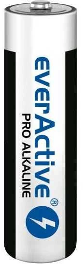 Šarminės baterijos everActive Pro Alkaline LR6 AA – lizdinė plokštelė – 4 vnt.