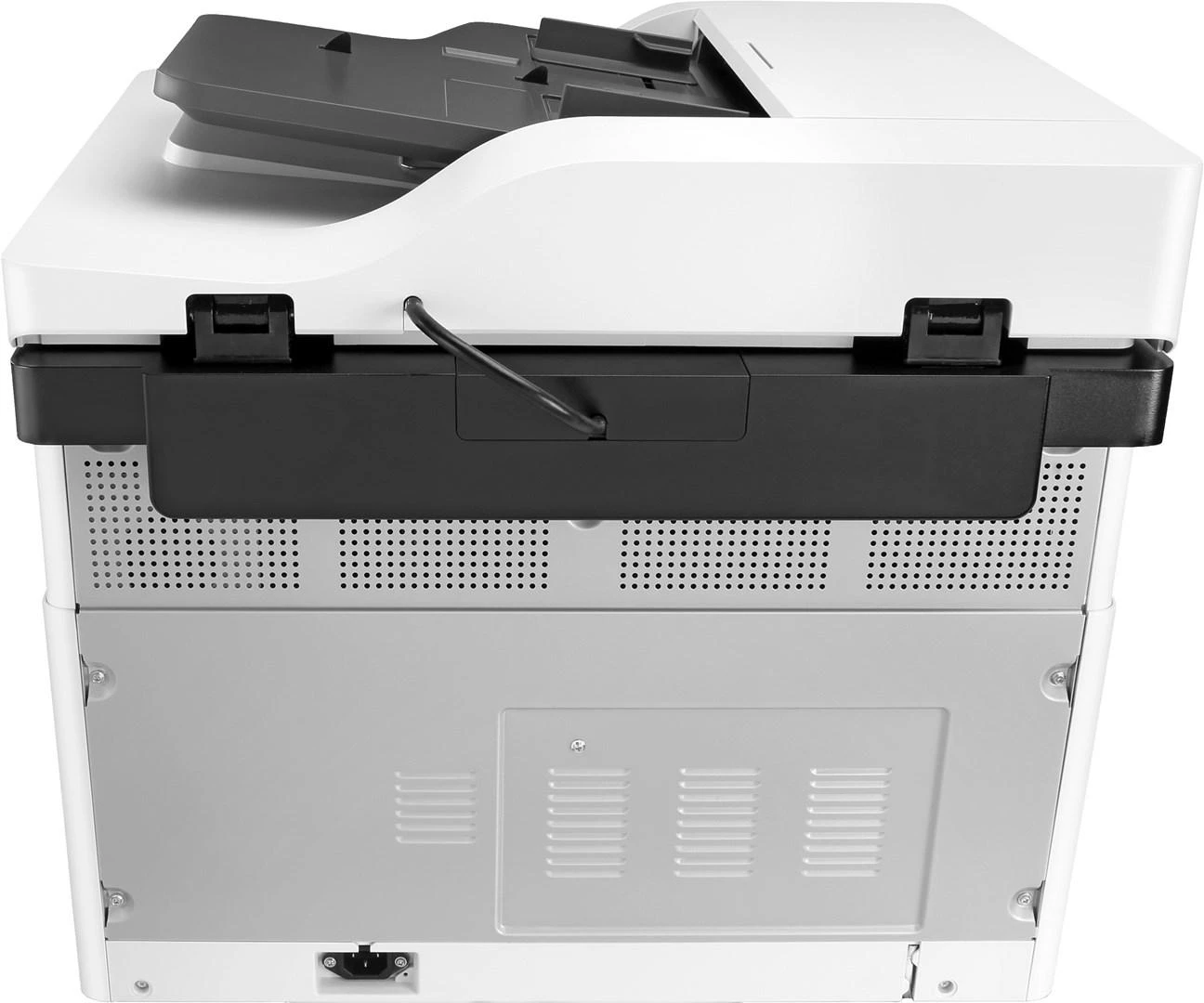 Hewlett Packard (HP) HP LaserJet MFP M443nda AIO All-in-One Spausdintuvas - A3 Mono lazerinis, Spausdinti/Kopijuoti/Nuskaityti, Automatinis dokumentų tiektuvas, Auto-Duplex, LAN, 25psl/min, 2000-5000 puslapių per mėn.