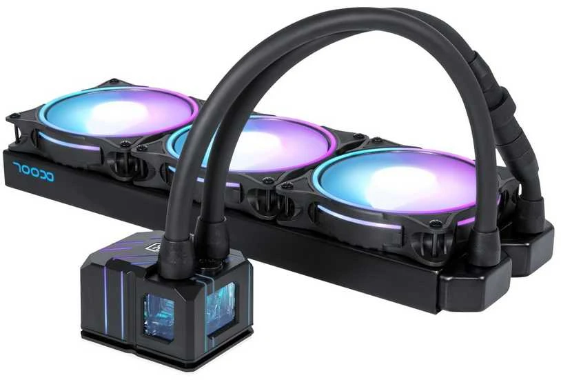„Alphacool 13074“ kompiuterio aušinimo sistema, procesorius, viskas viename skysčio aušintuvas, 12 cm, Juodas, 1 vnt.