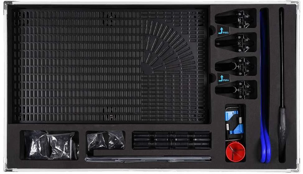 „Alphacool Eiskoffer Professional“ – lenkimo ir matavimo rinkinys kietiesiems vamzdžiams