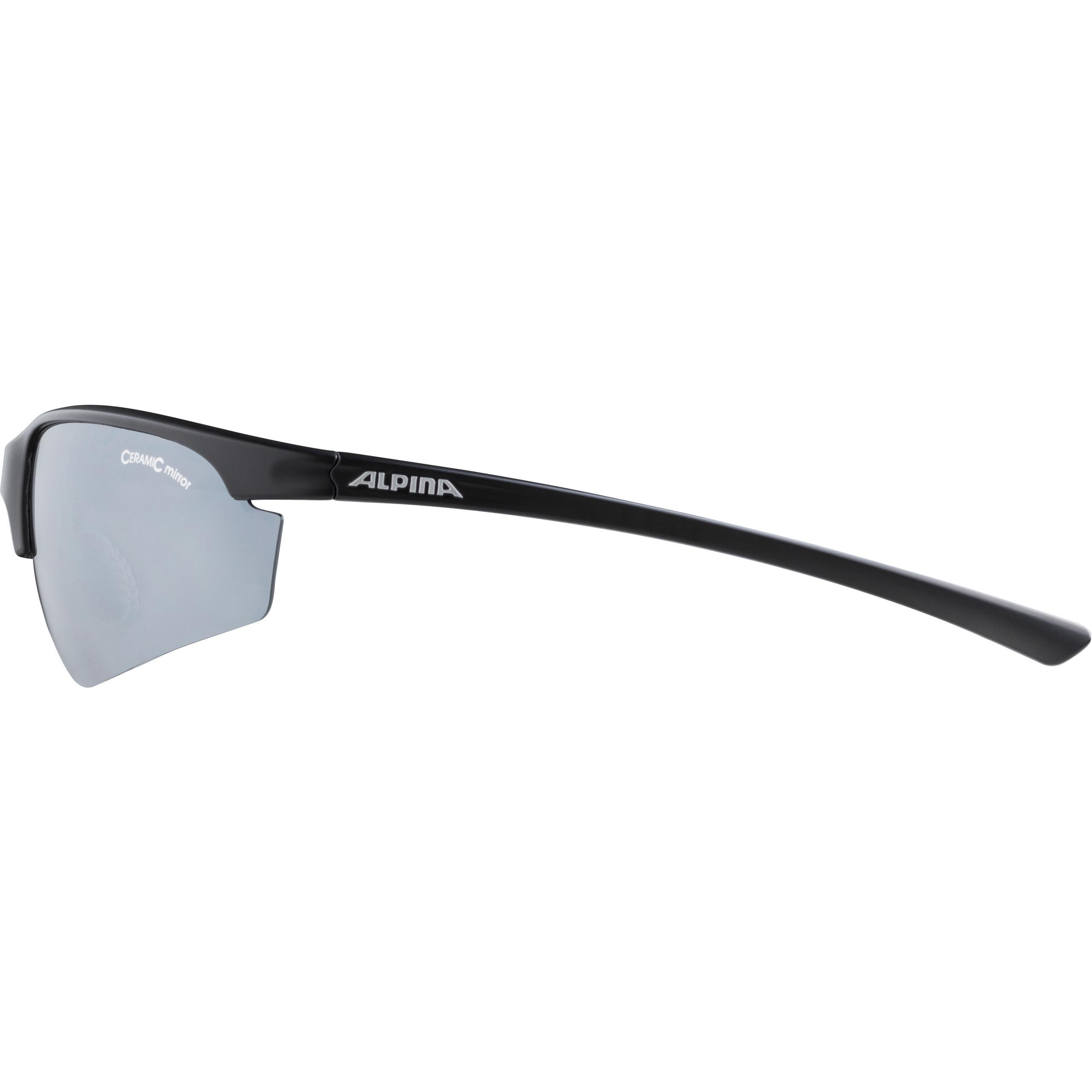 Sportiniai akiniai Alpina Tri-effect 2.0, juodi