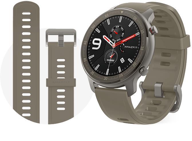 Amazfit GTR 47 titanium global Version Original Smart Watch official  warranty water resistant 5 ATM AMOLED display|Smart Watches| - AliExpress