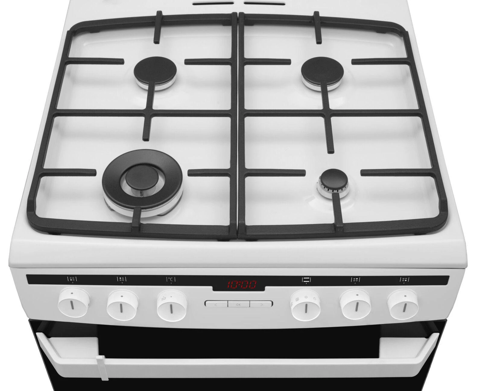 Amica 618GE3.39HZpTaDpNA(W) Atskirai pastatoma viryklė dujinė Baltas A