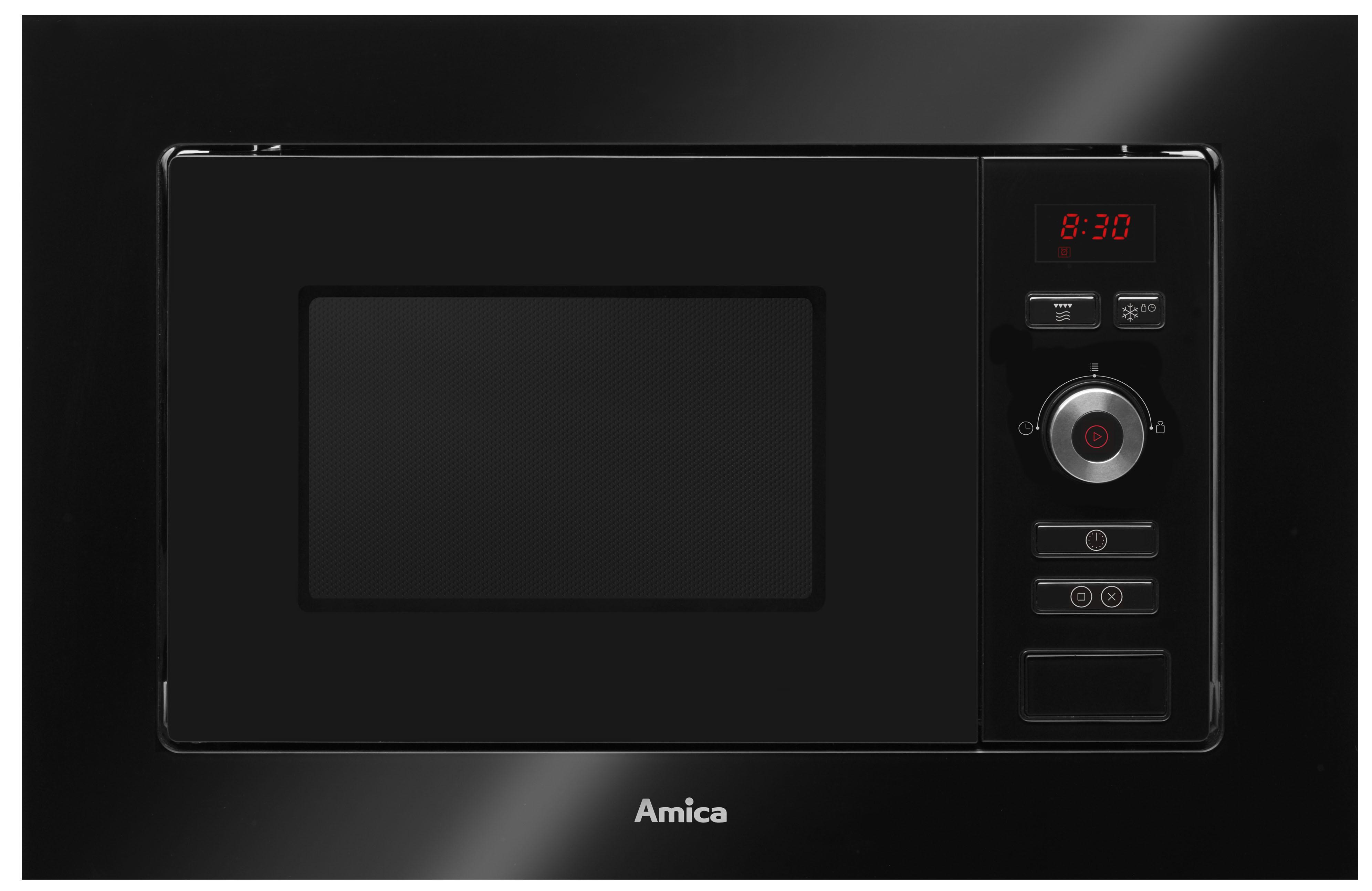 Amica AMMB20E1GB mikrobangų krosnelė Integruota Grilis mikrobangų krosnelė 20 L 800 W Juodas