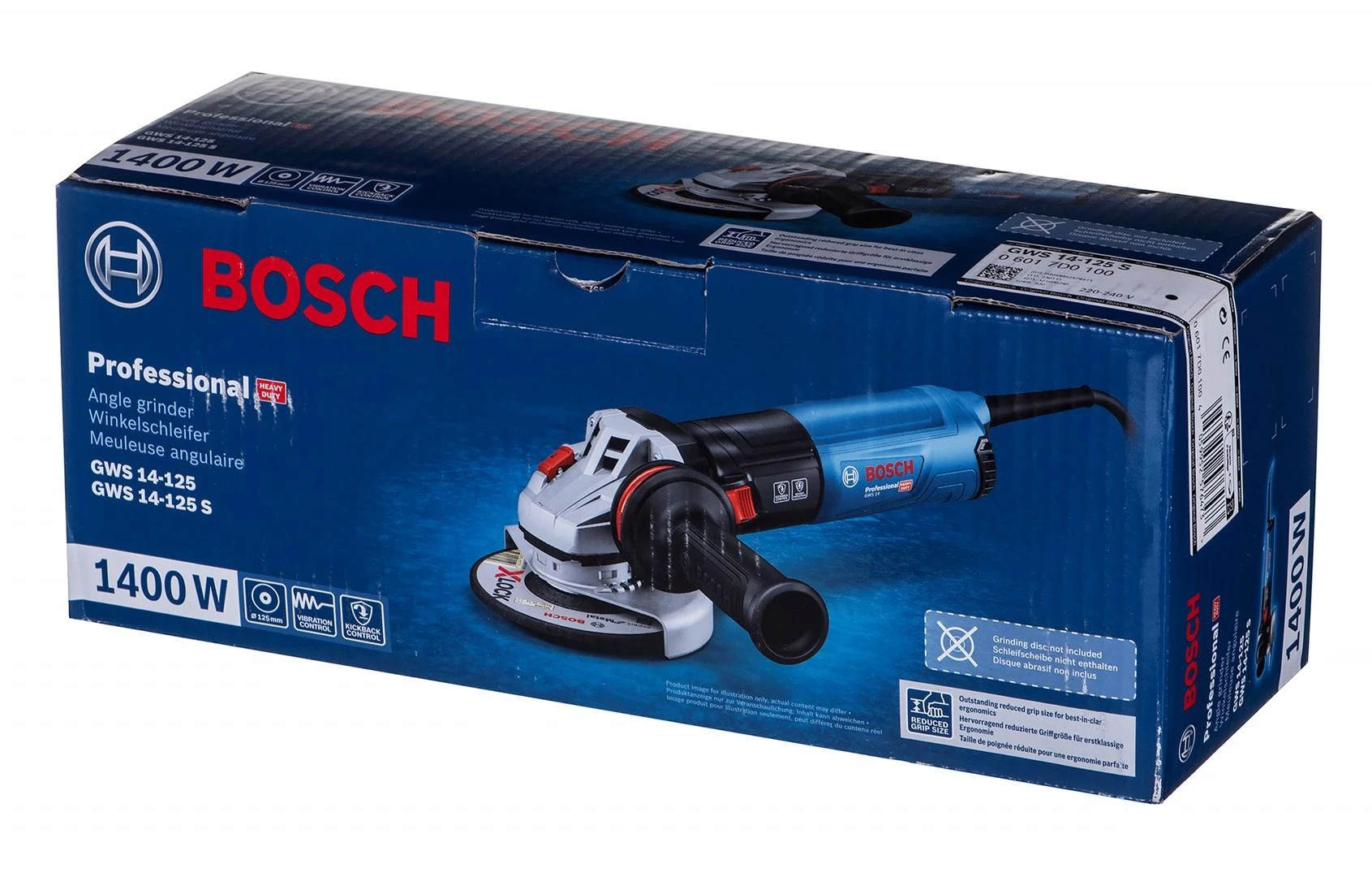 Bosch GWS 14-125 S Carton