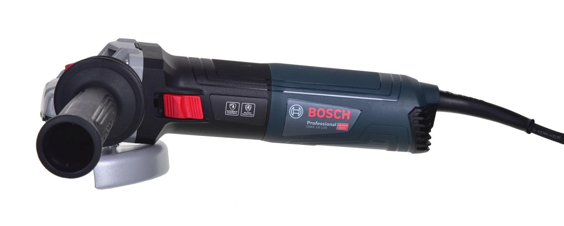 Kampinis šlifuoklis Bosch GWS 14-125, 1400 W, 11.500 min.-1