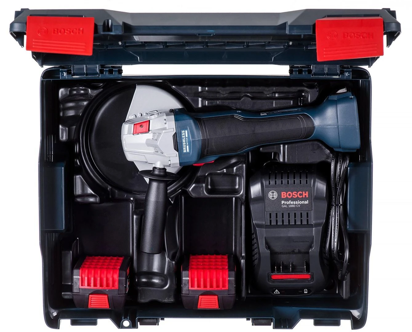 Bosch GWS 18V-10, LB 2x5.0, 18V-40