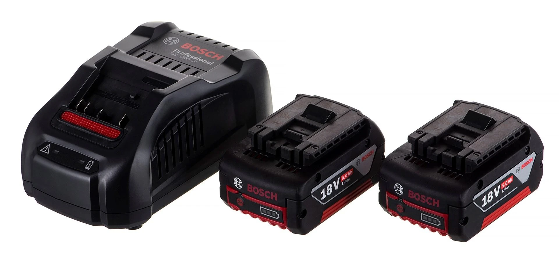 Bosch GWS 18V-10, LB 2x5.0, 18V-40