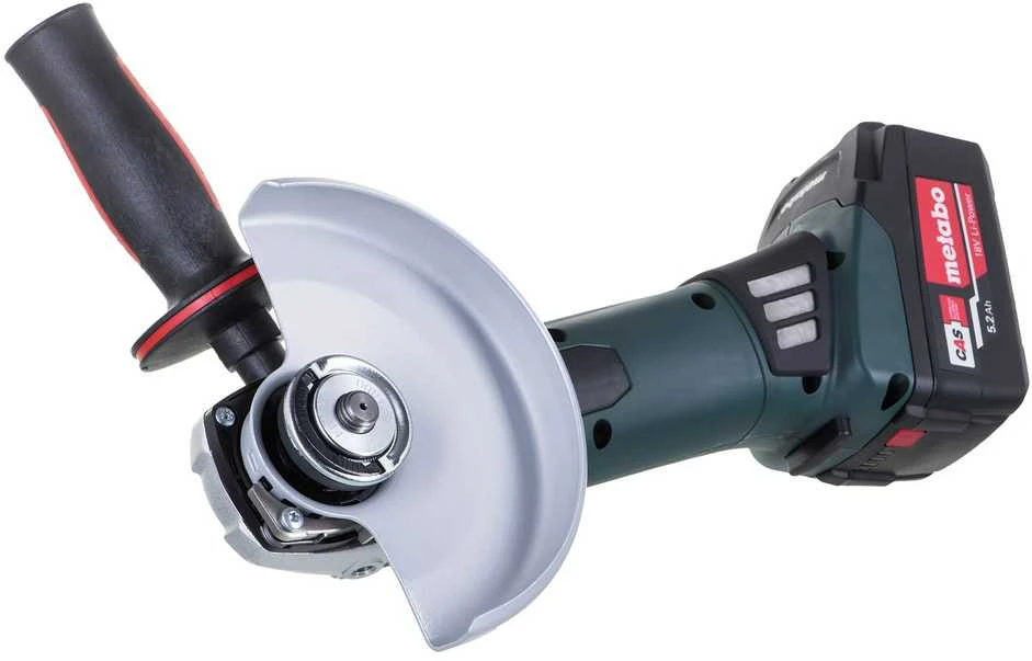 METABO W 18 LTX 150 QUICK kampinis šlifuoklis (600404650) + metaBOX 165 L dėklas Žalia, Juoda