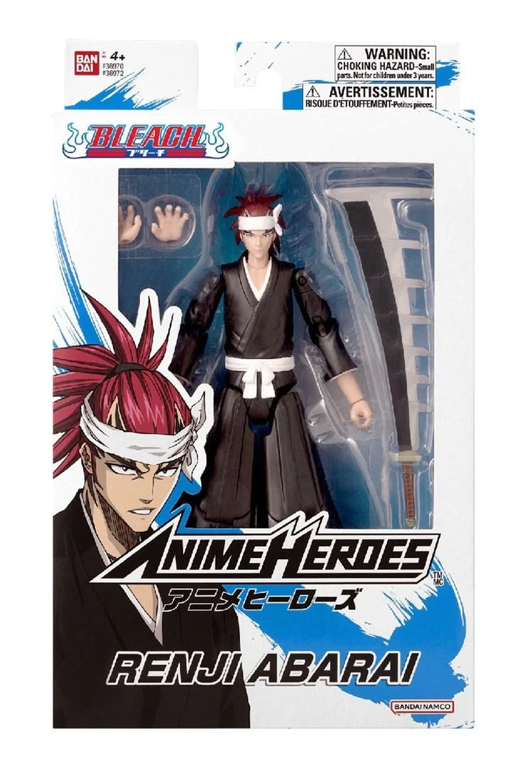 Bandai ANIME HEROES BLEACH - ABARAI RENJI