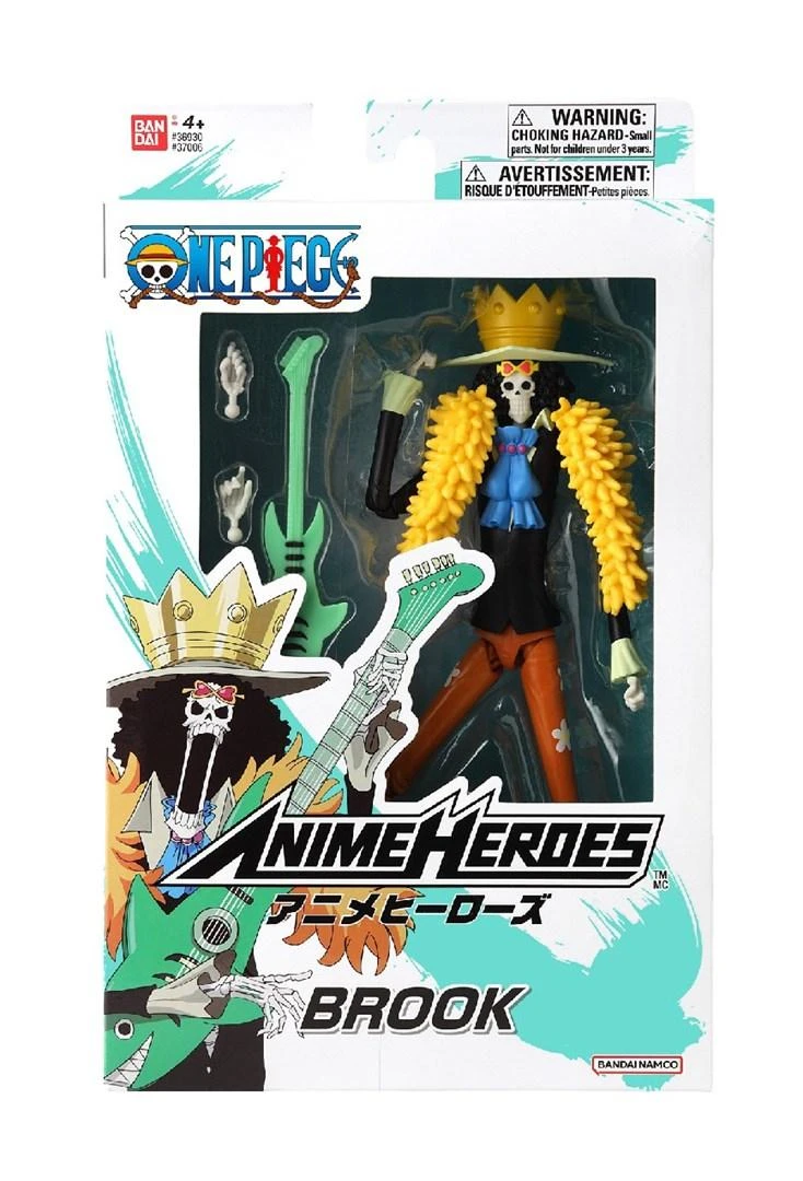 Bandai ANIME HEROES One Piece figūrėlė su aksesuarais, 16 cm - Brook