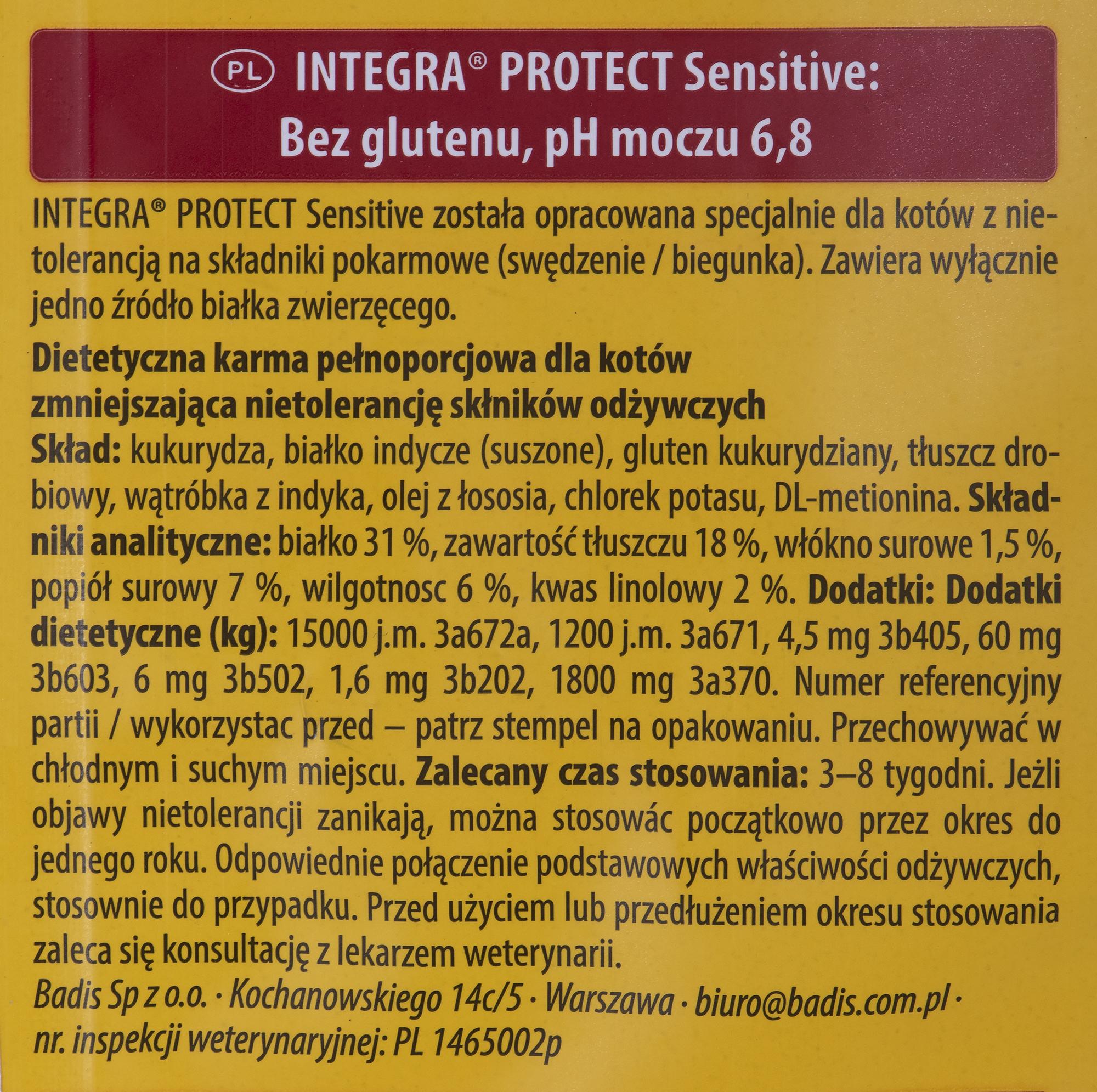 Animoda Animonda ANIMONDA Integra Protect Sensitive królik 1200g