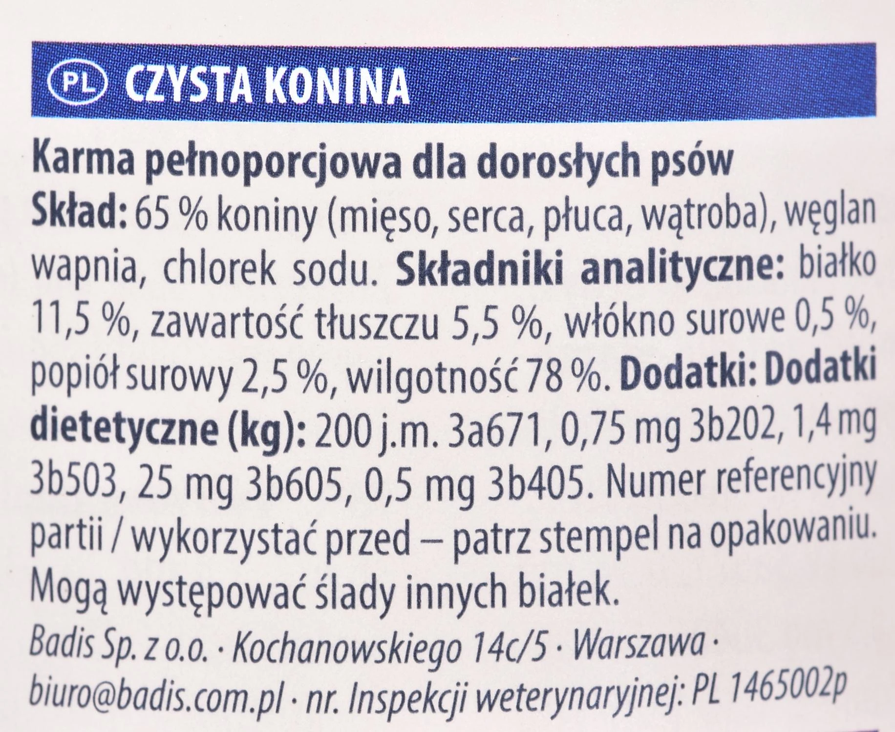 Animonda GranCarno Single Protein Supreme šunų konservai su arkliena 400g