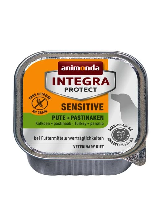 Animoda Animonda Integra Sensitive šunų konservai su kalakutiena ir pastarnoku 150g