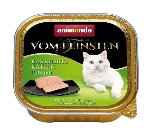 Animoda Animonda Vom feinsten suaugusių kačių konservuotas pašaras su kalakutiena, 100 g