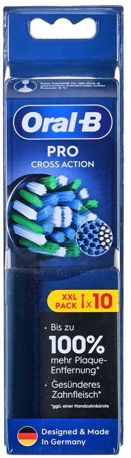 Oral-B Pro CrossAction keičiami antgaliai 10 vnt.