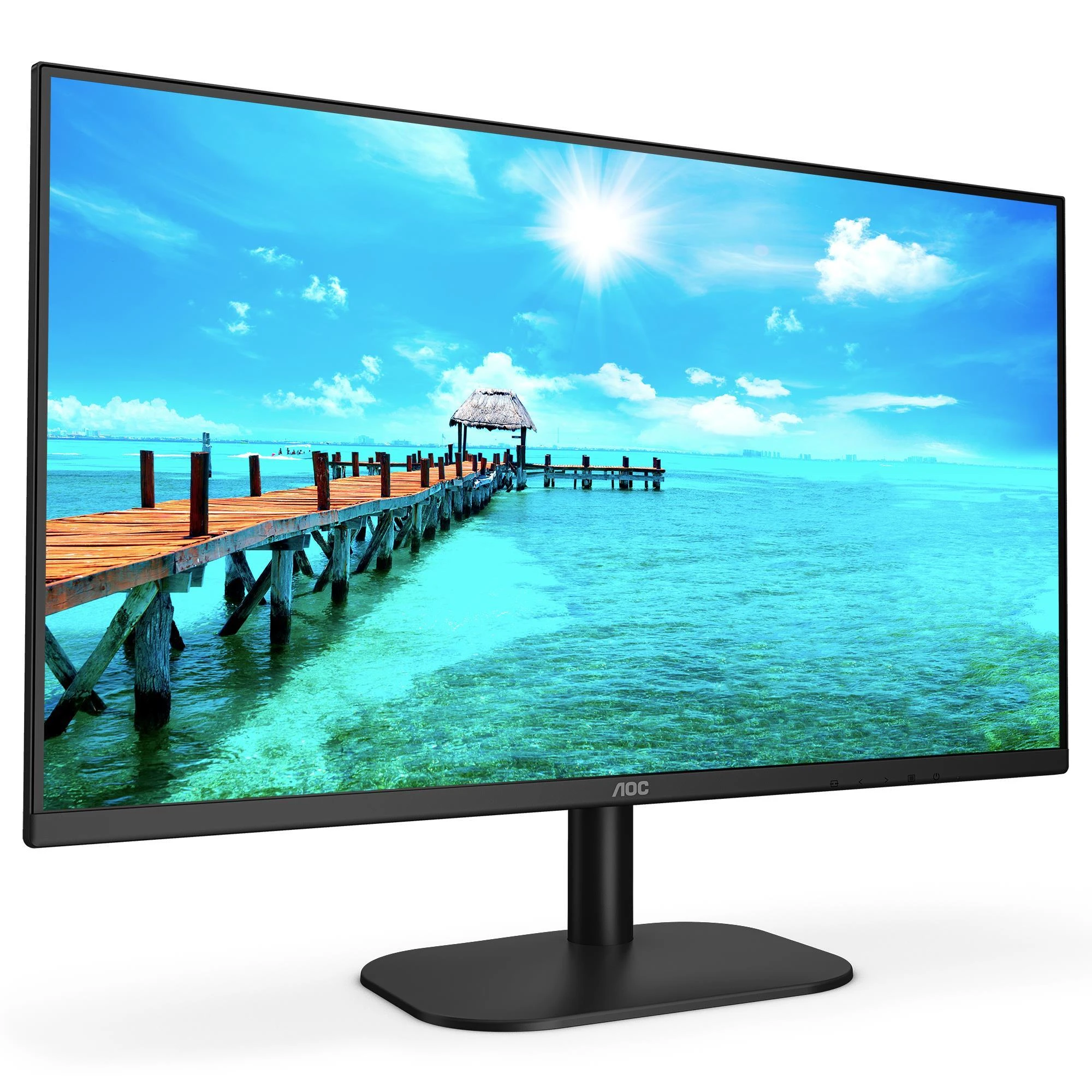 Monitorius AOC 24B2XDM 23,8 colio VA FHD 1920x1080 16:9 75Hz 4ms 250cd/m2 3000:1 D-Sub DVI