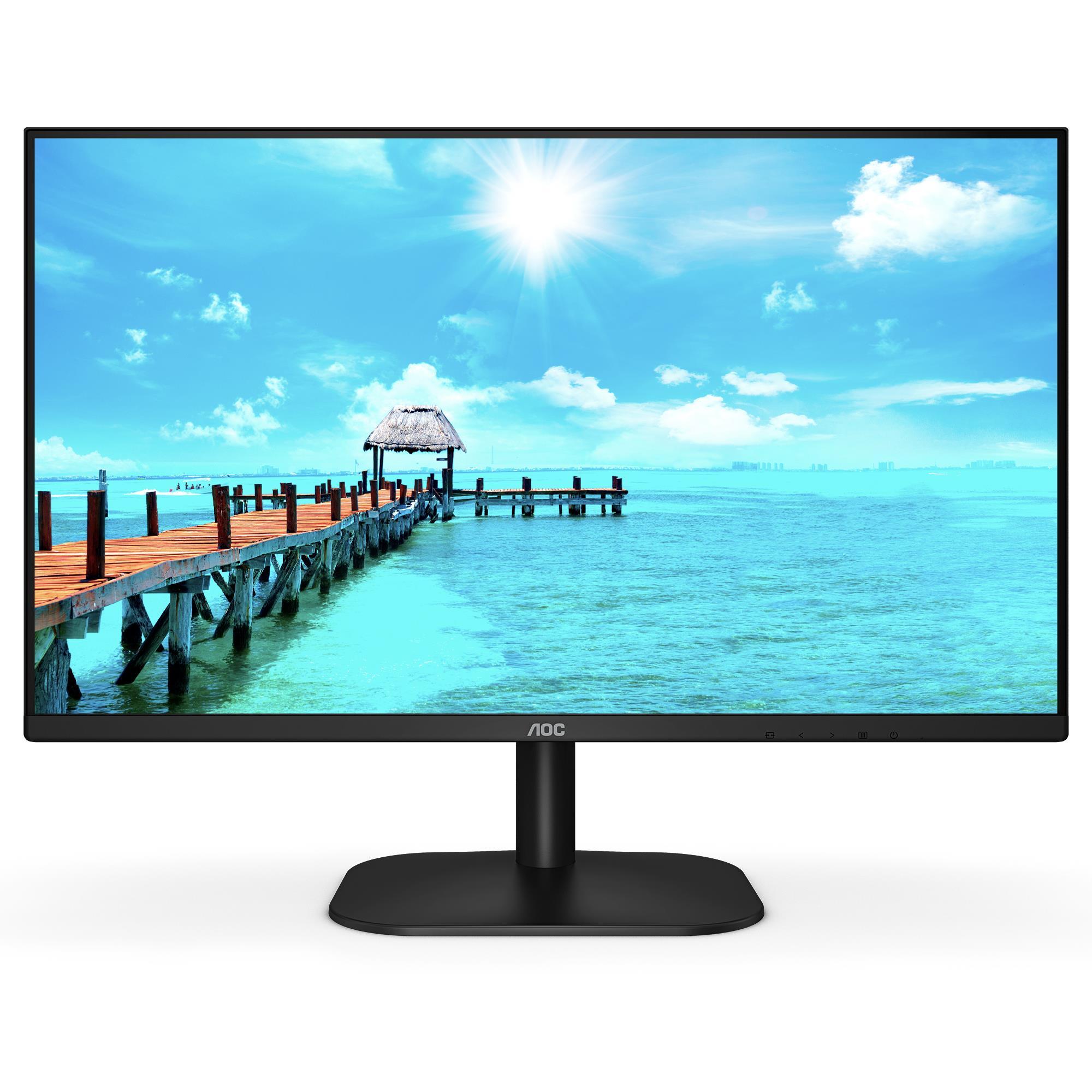 Monitorius AOC 27B2AM 27 colių VA FHD 1920x1080 16:9 4000:1 250cd/m2 178/178 75Hz 4ms HDMI1.4 VGA