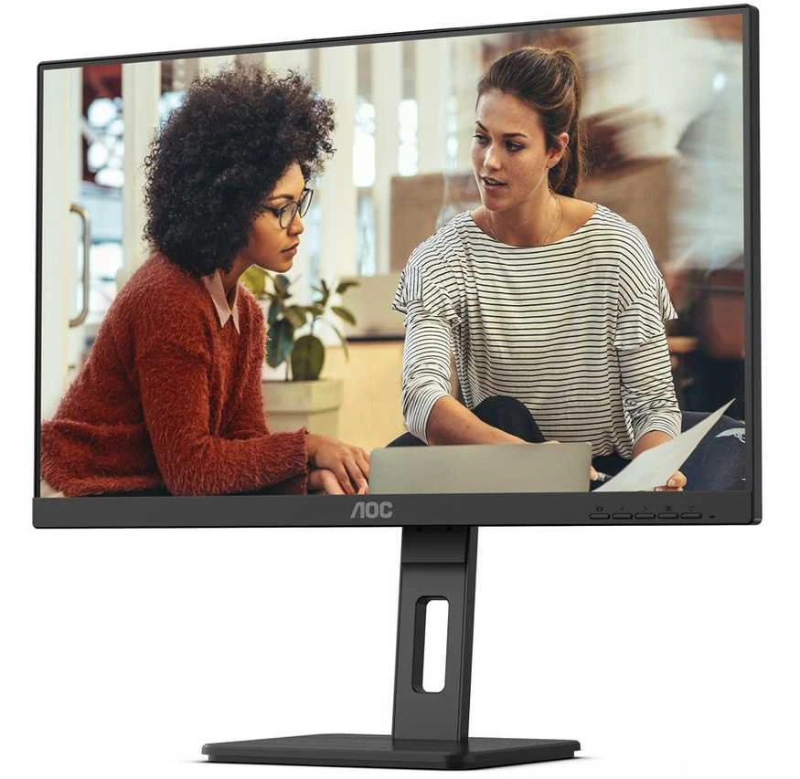 Monitorius AOC 24E3QAF 23.8inch WLED 1920x1080 IPS 75Hz Juodas HDMI