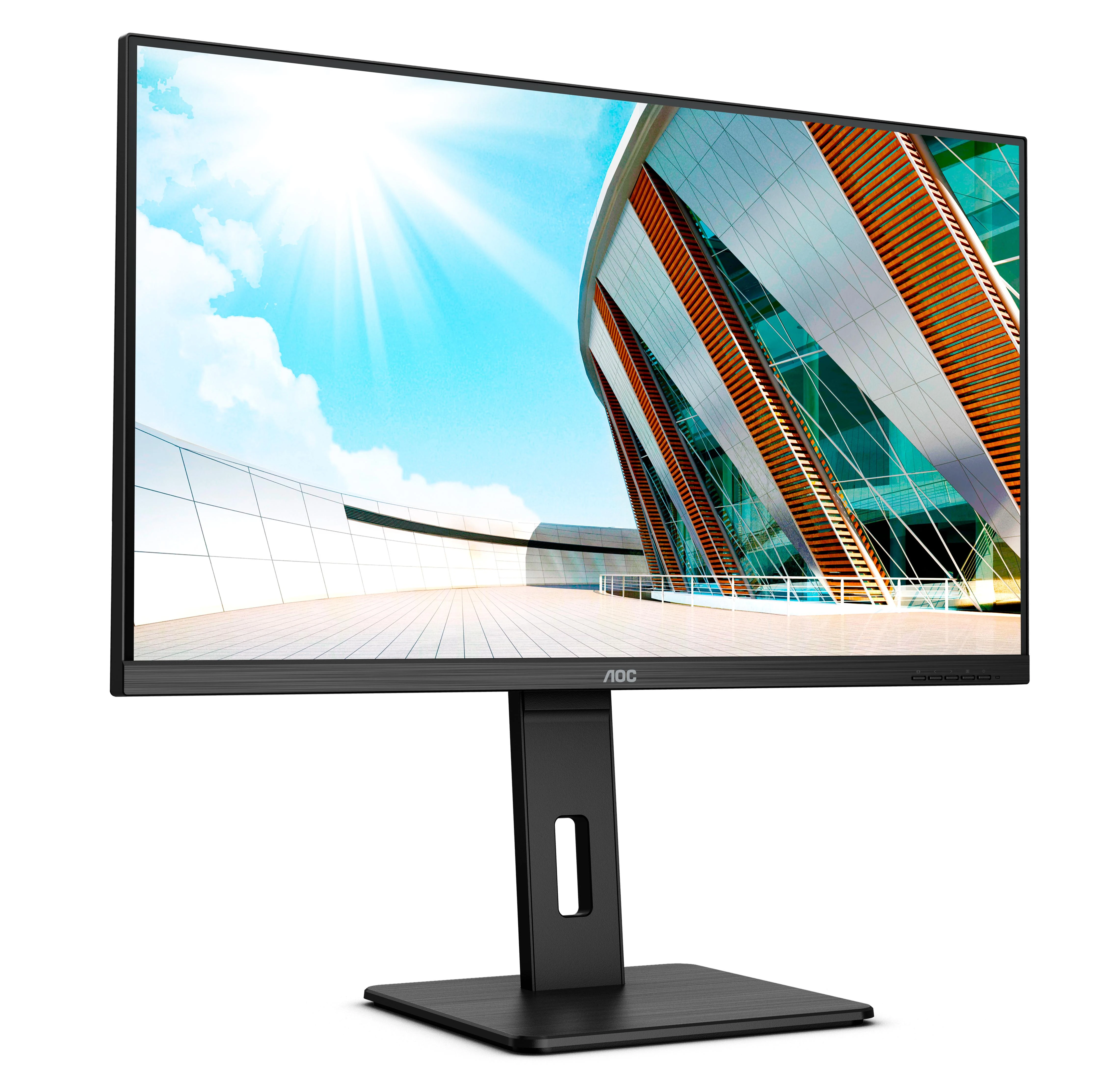 Monitorius AOC U32P2 31,5 colio VA WLED UHD 3840x2160 16:9 3000:1 350cd/m2 178/178 75Hz 4ms 2xHDMI 2.0 3Wx2 100x100 Juodas