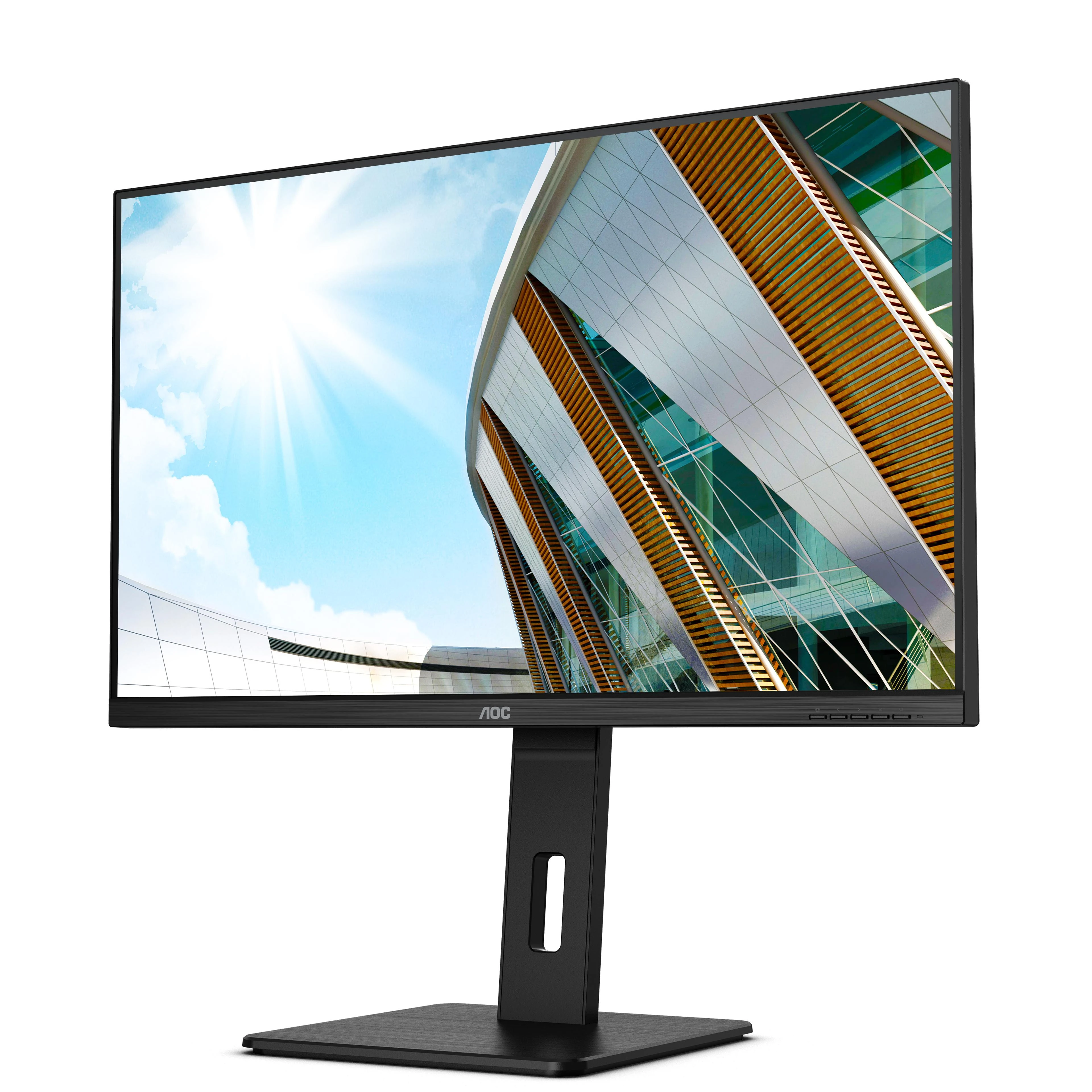 Monitorius AOC U32P2 31,5 colio VA WLED UHD 3840x2160 16:9 3000:1 350cd/m2 178/178 75Hz 4ms 2xHDMI 2.0 3Wx2 100x100 Juodas