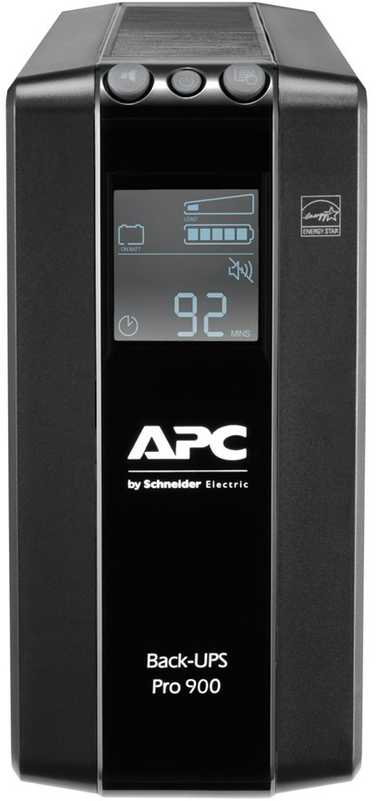 APC Back-UPS PRO BR900MI - Emergency power supply, 6x C13 output, USB ...