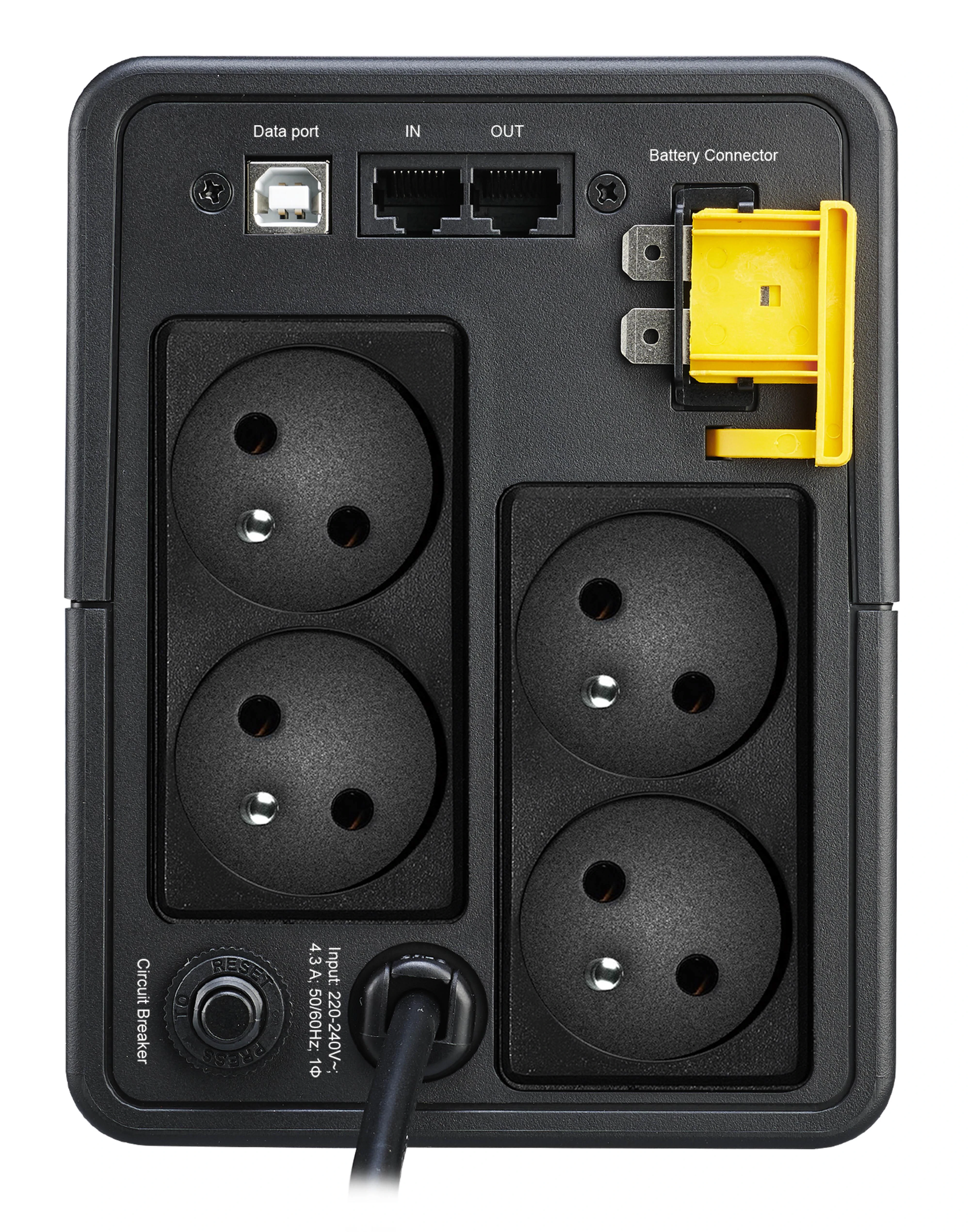 Schneider Electric APC Back-UPS | BX950MI-FR | 950 VA | 520 W
