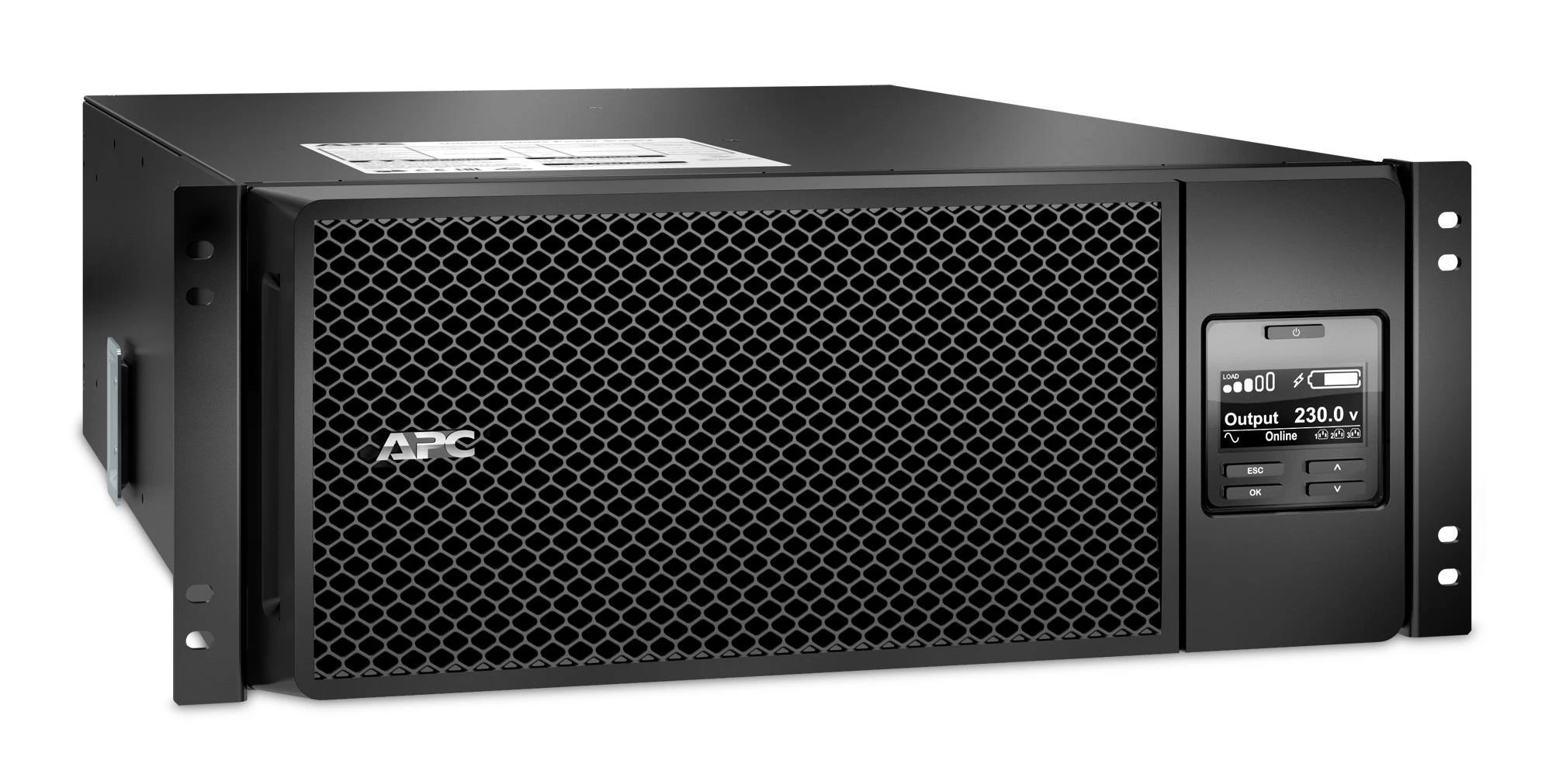 APC Smart-UPS On-Line nepertraukiamo maitinimo resursai (UPS) Dviguba konversija (prisijungus) 6000 VA 6000 W 10 AC išvestis(ys / čių)