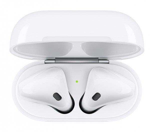 Ausinės Apple AirPods 2 su įkrovimo dėklu | Varle.lt