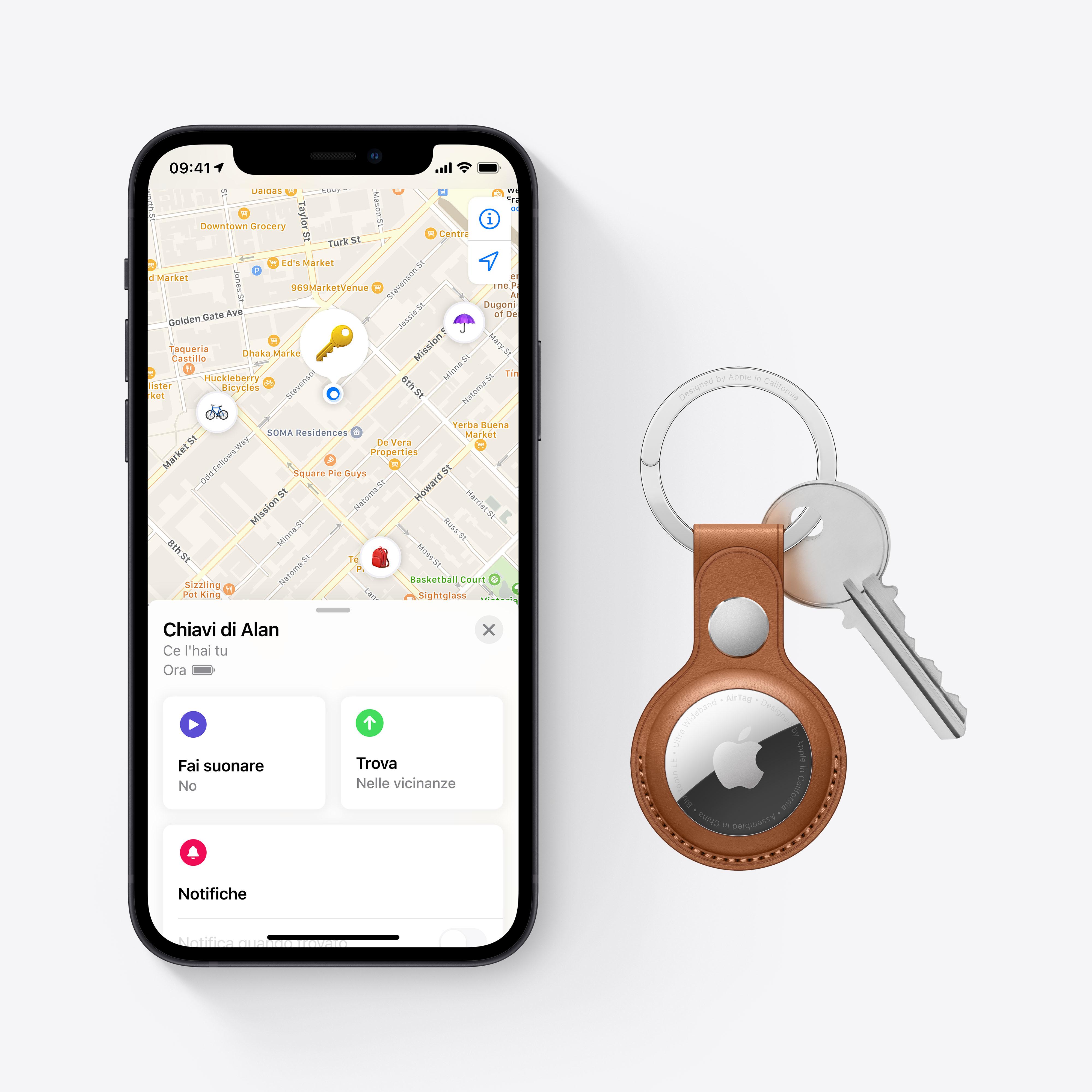 Apple AirTag (4 vnt.)