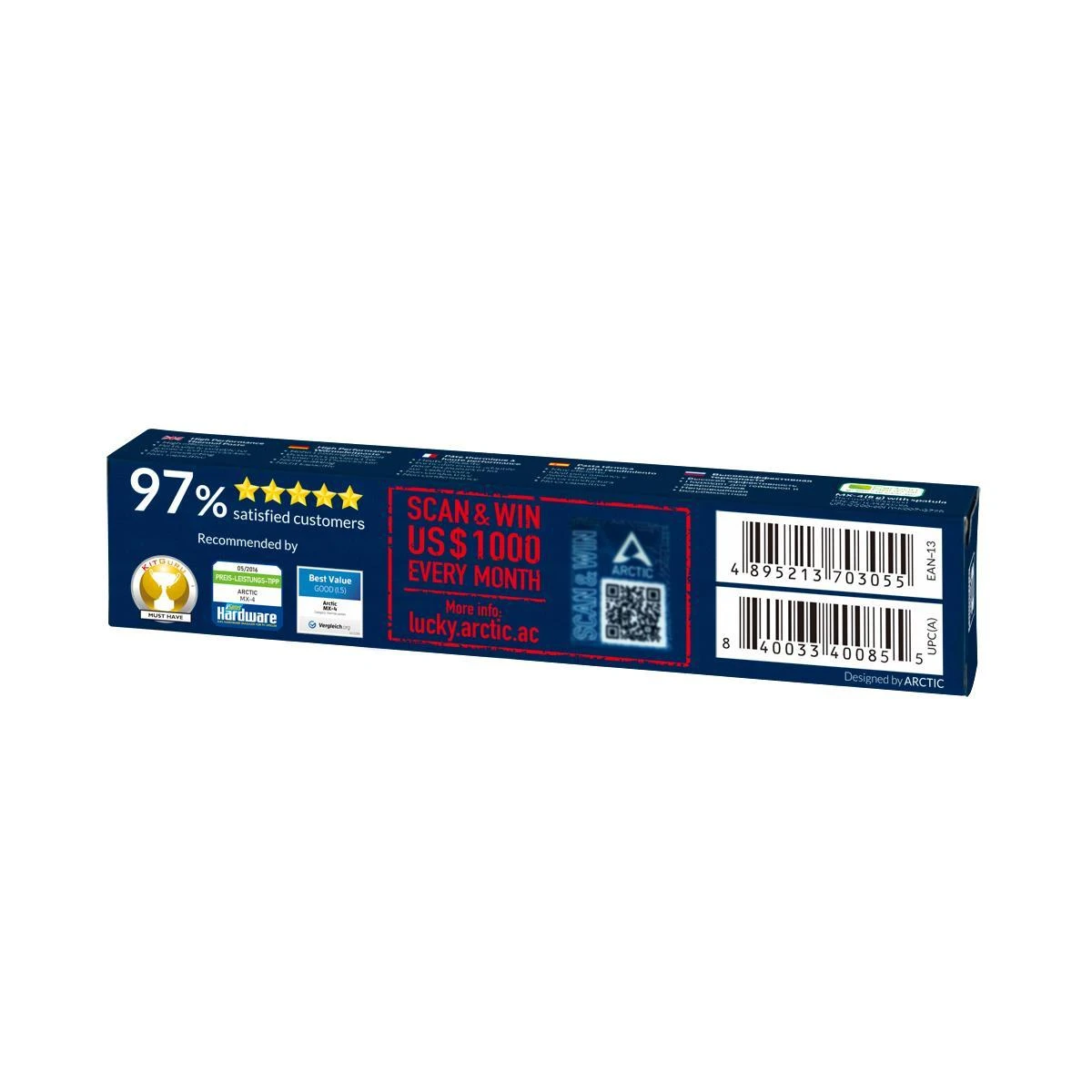 Terminė pasta ARCTIC MX-4, 8g ant mėtos