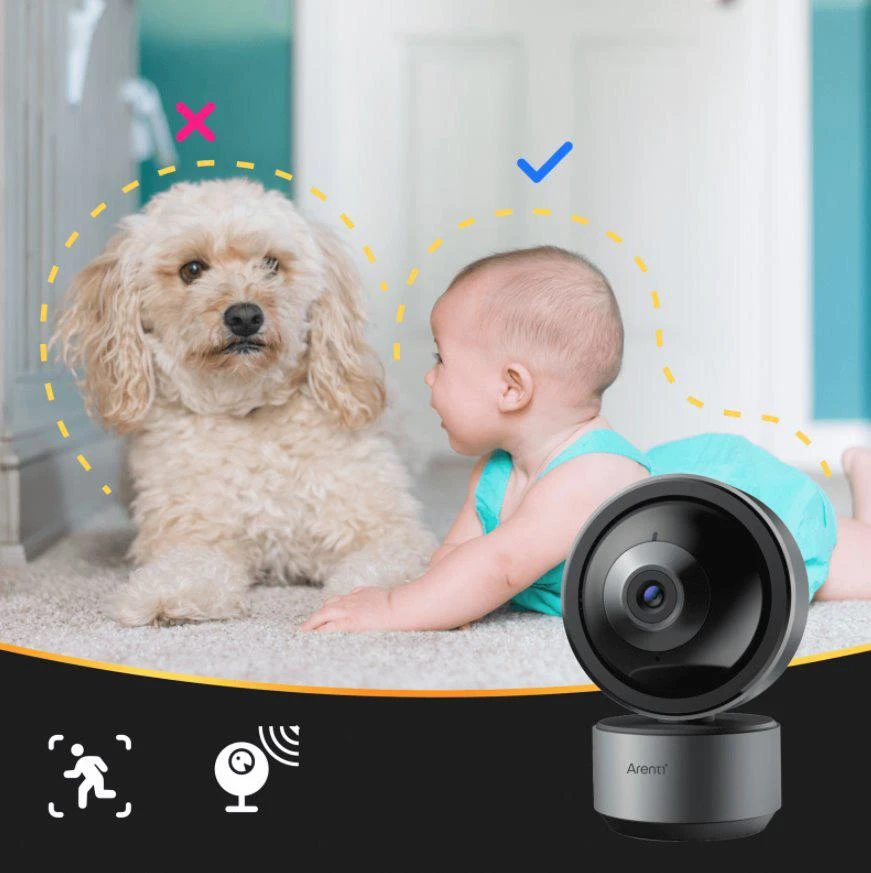 Arenti Domei-32 Wi-Fi Vidaus kamera su SD kortele