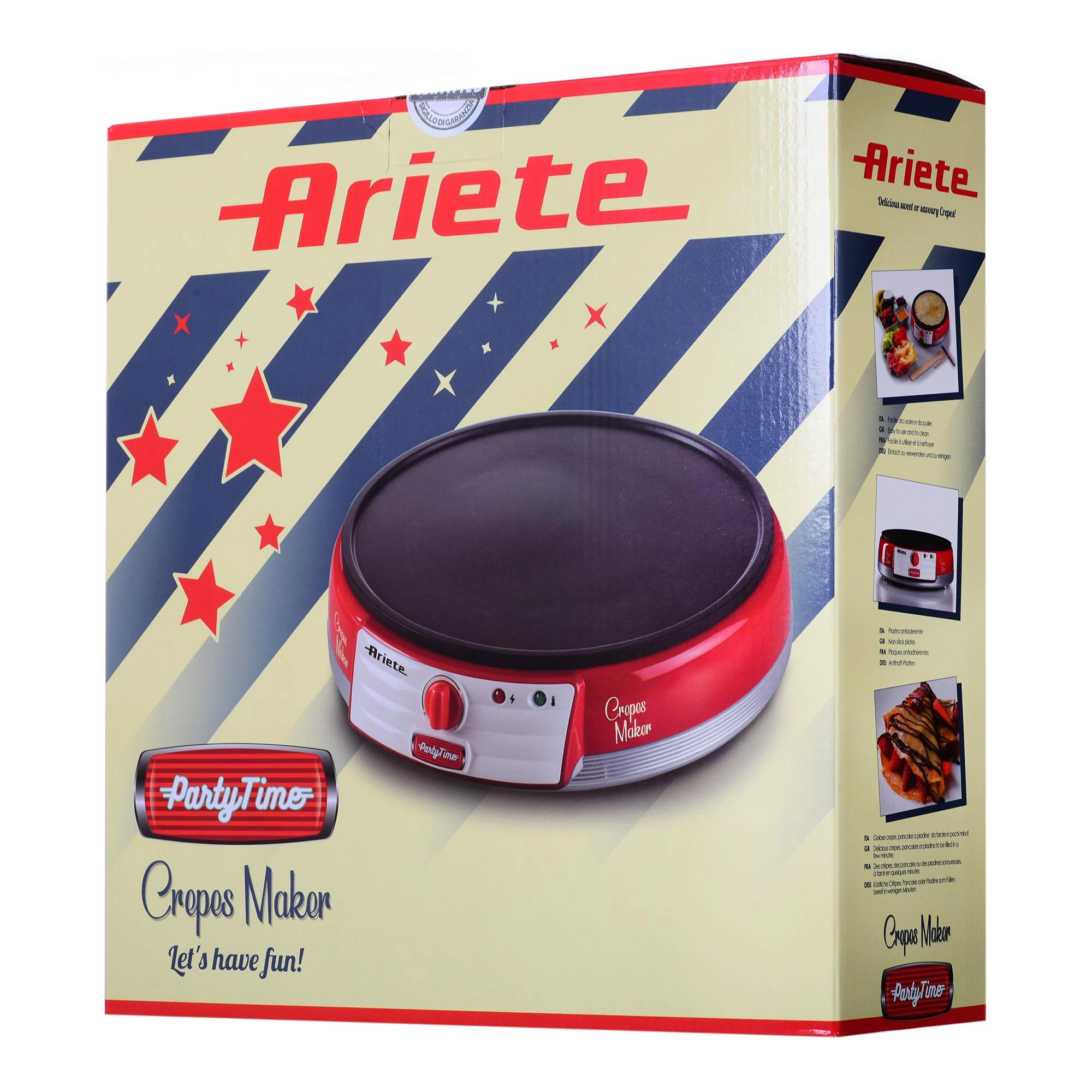 Ariete 202 Ariiete blynelių keptuvė Party Time