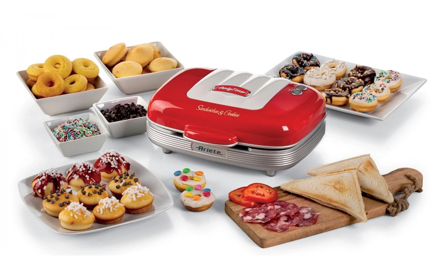 Ariete Party Time 1972/00 3w1 raudona