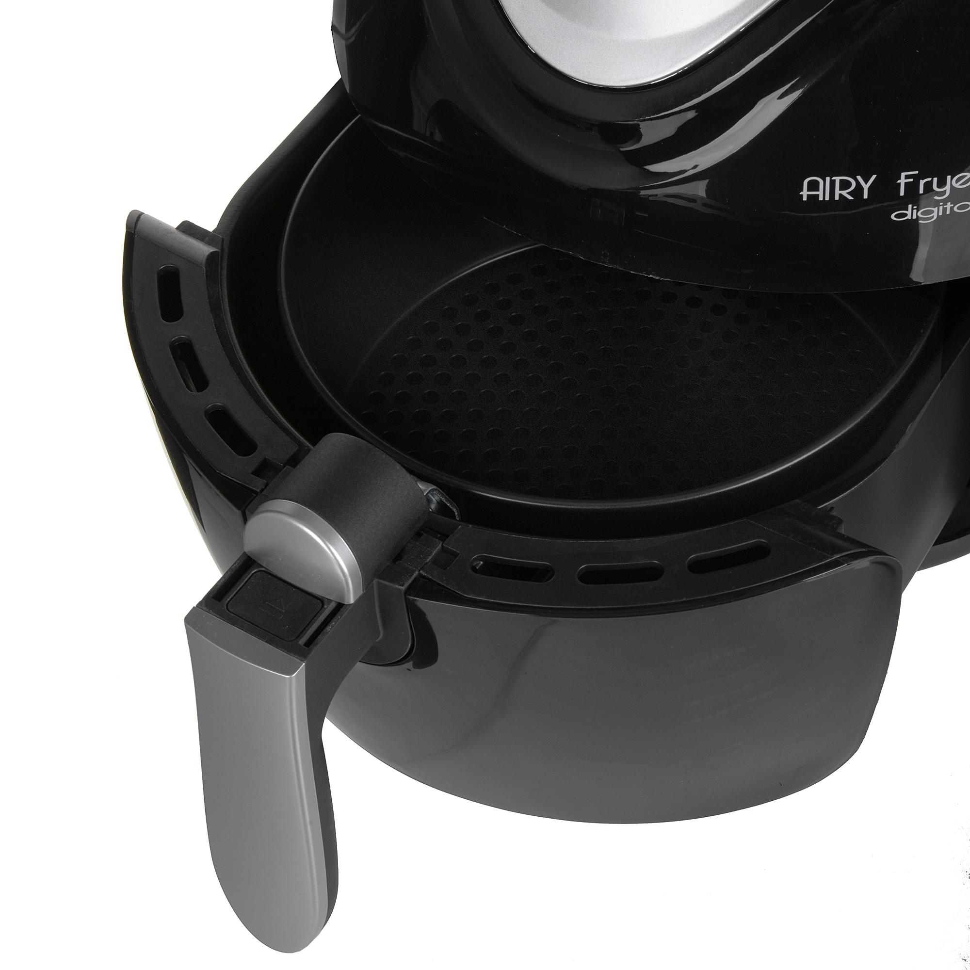 Gruzdintuvė Fryer fat-free Ariete Air Fryer 4616 (No data, 1300W, juodos spalvos)