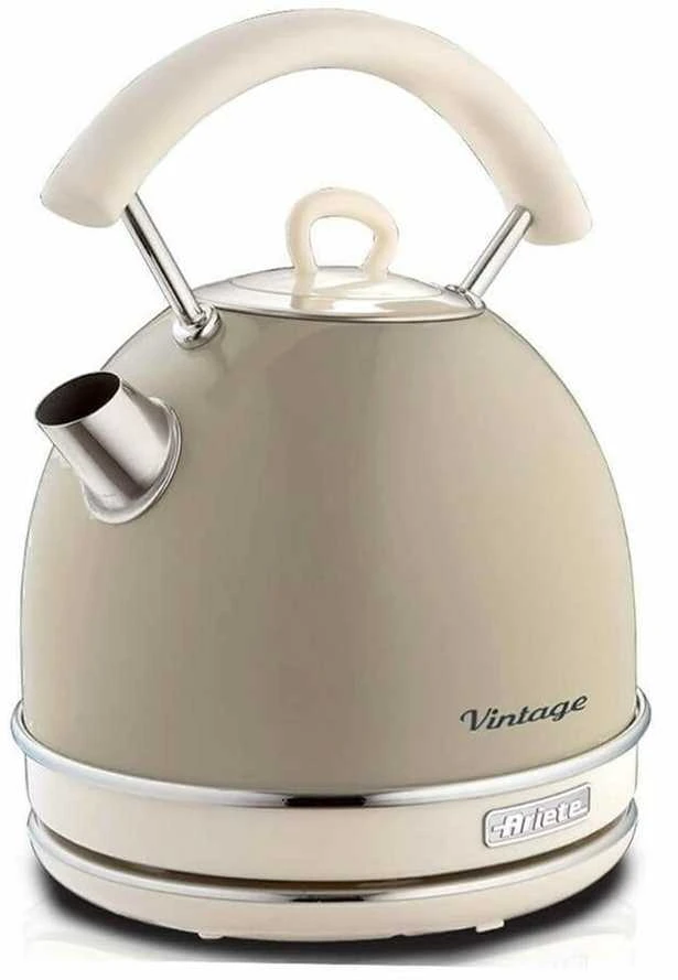 Ariete 2877/03 Standard virdulys, Nerūdijantis plienas, Kreminis, 2000 W, 360° rotational base, 1.7 L