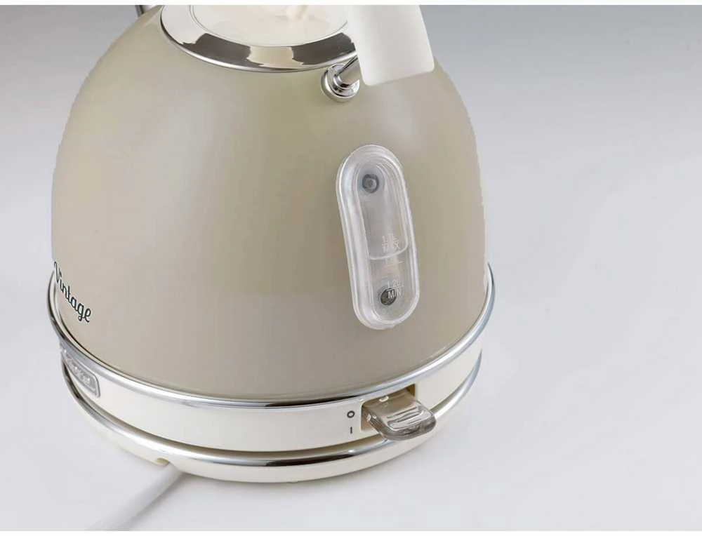 Ariete 2877/03 Standard virdulys, Nerūdijantis plienas, Kreminis, 2000 W, 360° rotational base, 1.7 L