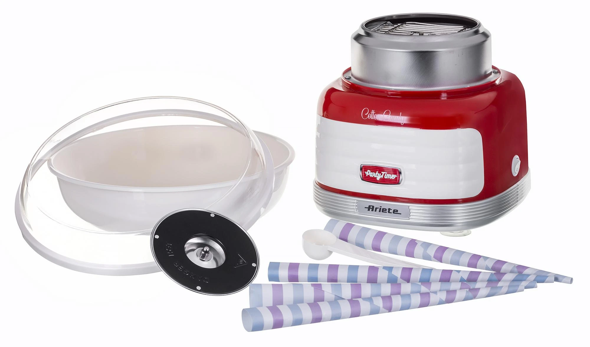 Ariete 2973 Cukraus vatos gaminimo aparatas Cotton Candy Party Time