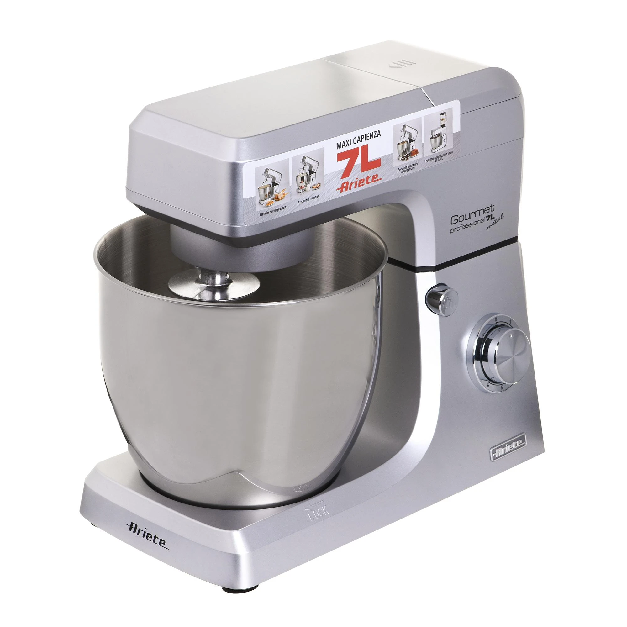 Virtuvinis kombainas Planetinis robotas Ariete Gourmet Pastamatic 7 1598/1 (2100 W)