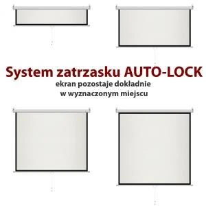 Ekranas projektoriai ART MS-70 (lubos, siena, rankinis, 178 x 178 cm, 1:1, 98")