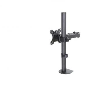 Laikiklis ART RAMM L-01X Desk Holder L-01X Universal for 1 monitorius LCD juodas 13-32 8KG