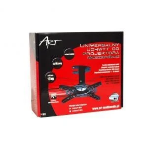 ART RAMP P-101B ART Holder P-101 16cm prie projektoriaus juodas 15KG tvirtinimas prie lubinio laikiklio