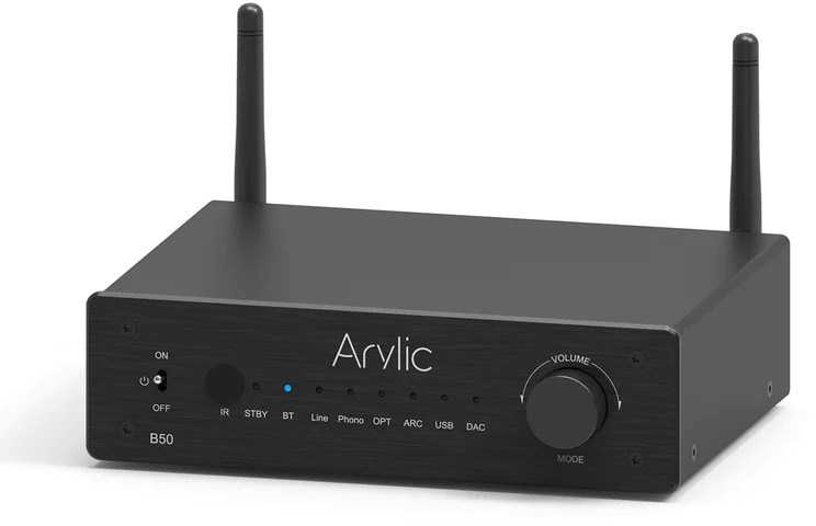 Arylic B50 Streamer – Bluetooth stereo stiprintuvas
